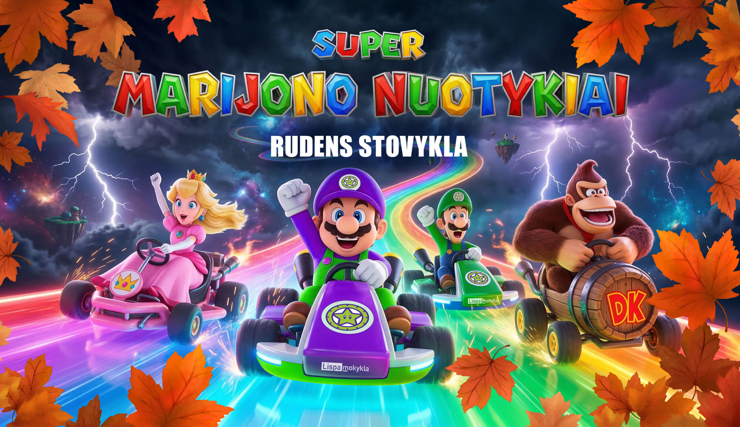 mario stovykla vizualas ruduo